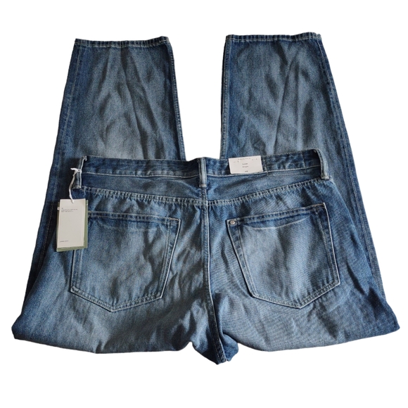 NWT H&M Ample Loose 38/32 Men's Blue Jeans - Picture 2 of 14